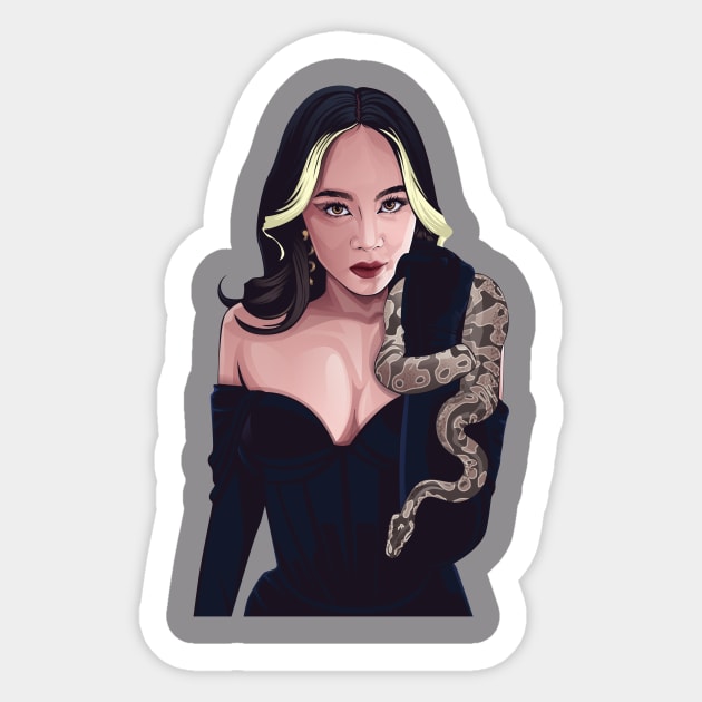 Valentina Sticker by Fyhx Cronies